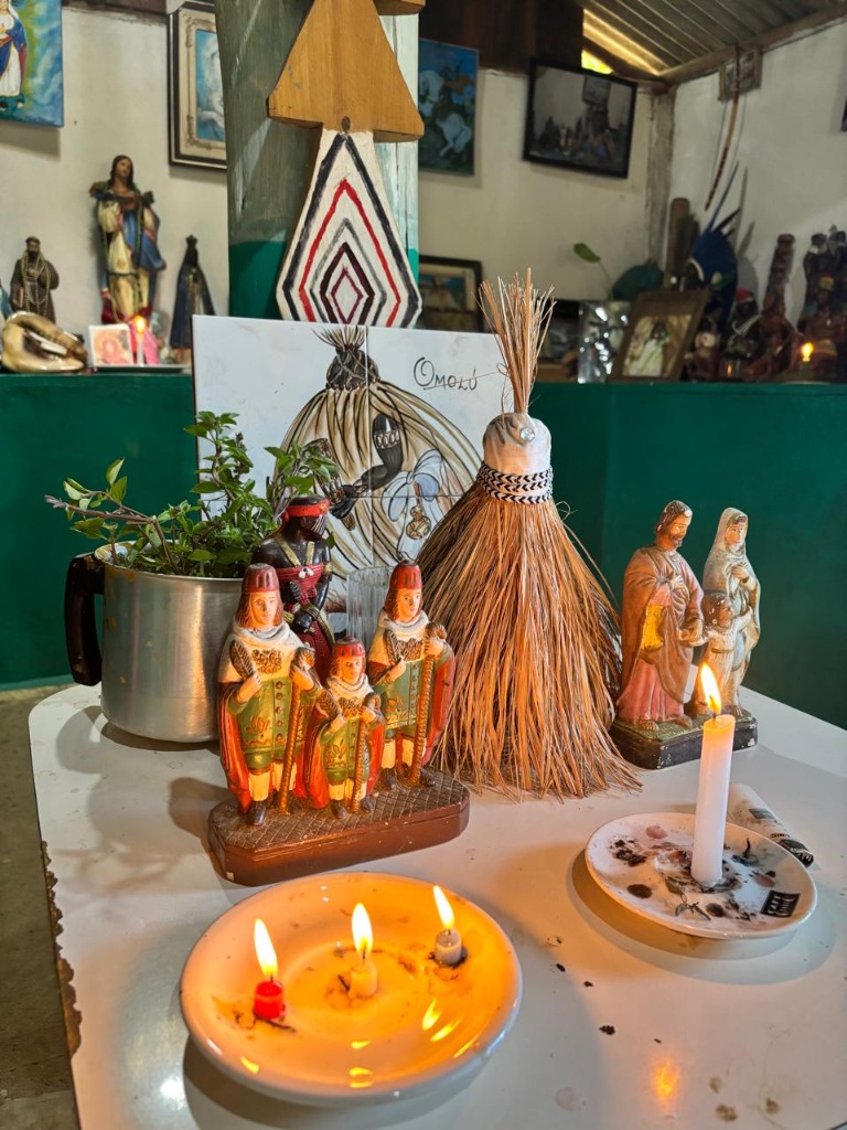 Altar ceremonial sagrado